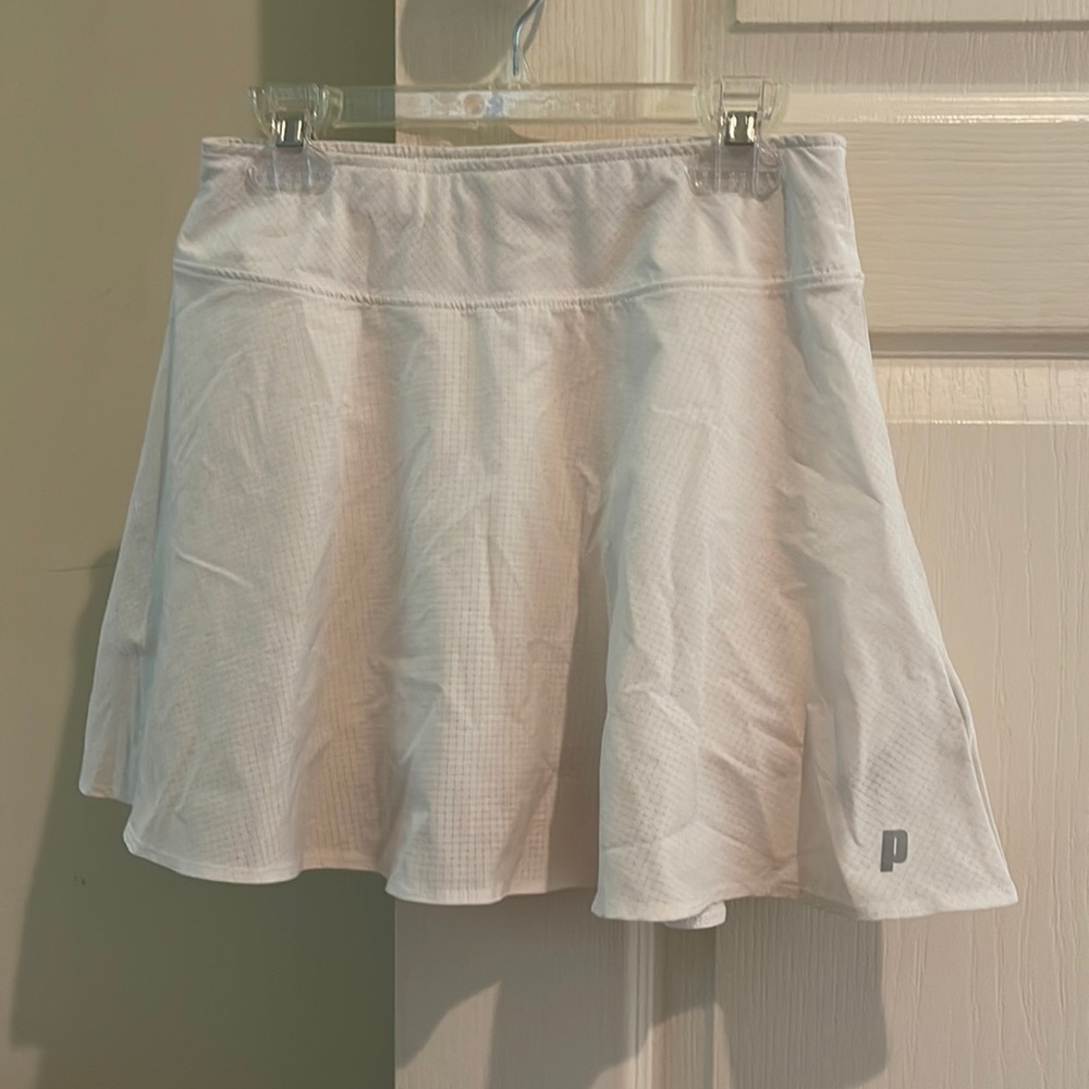 Prince tennis skirt white